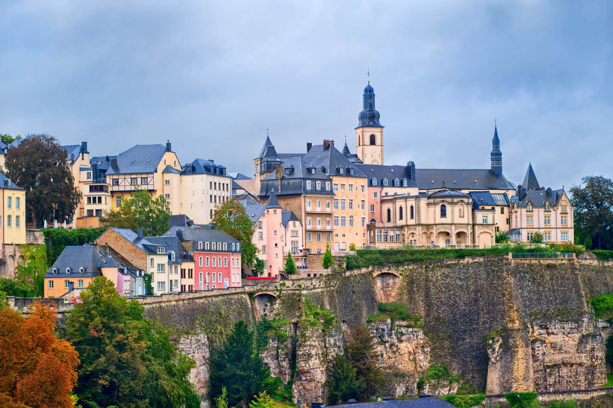 Illustration. Luxembourg. Центр города Люксембург. © static.tonkosti.ru 2018-08-04